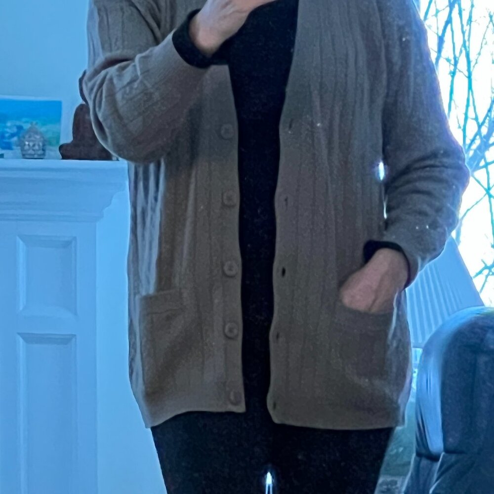 Wool cardigan